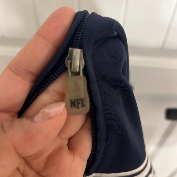 NFL Team NEW ENGLAND PATRIOTS Zippered Embroidered Warm-Up Jacket BLUE Sz 3XL - Picture 6 of 6